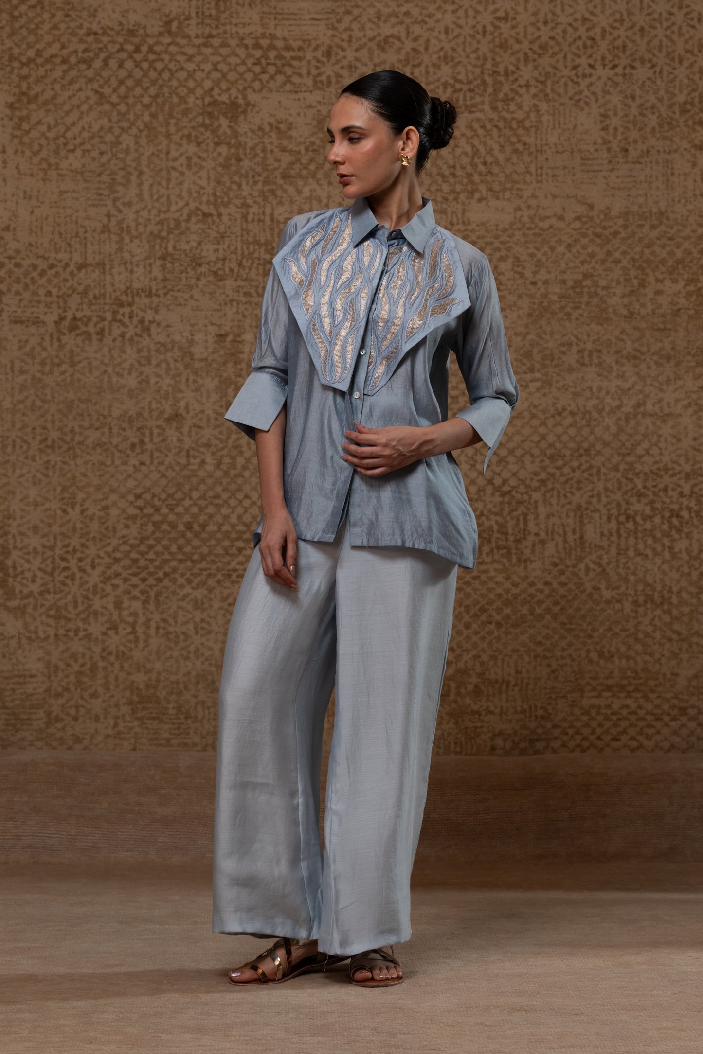 Diamond Yolk Shirt Only - Blue
