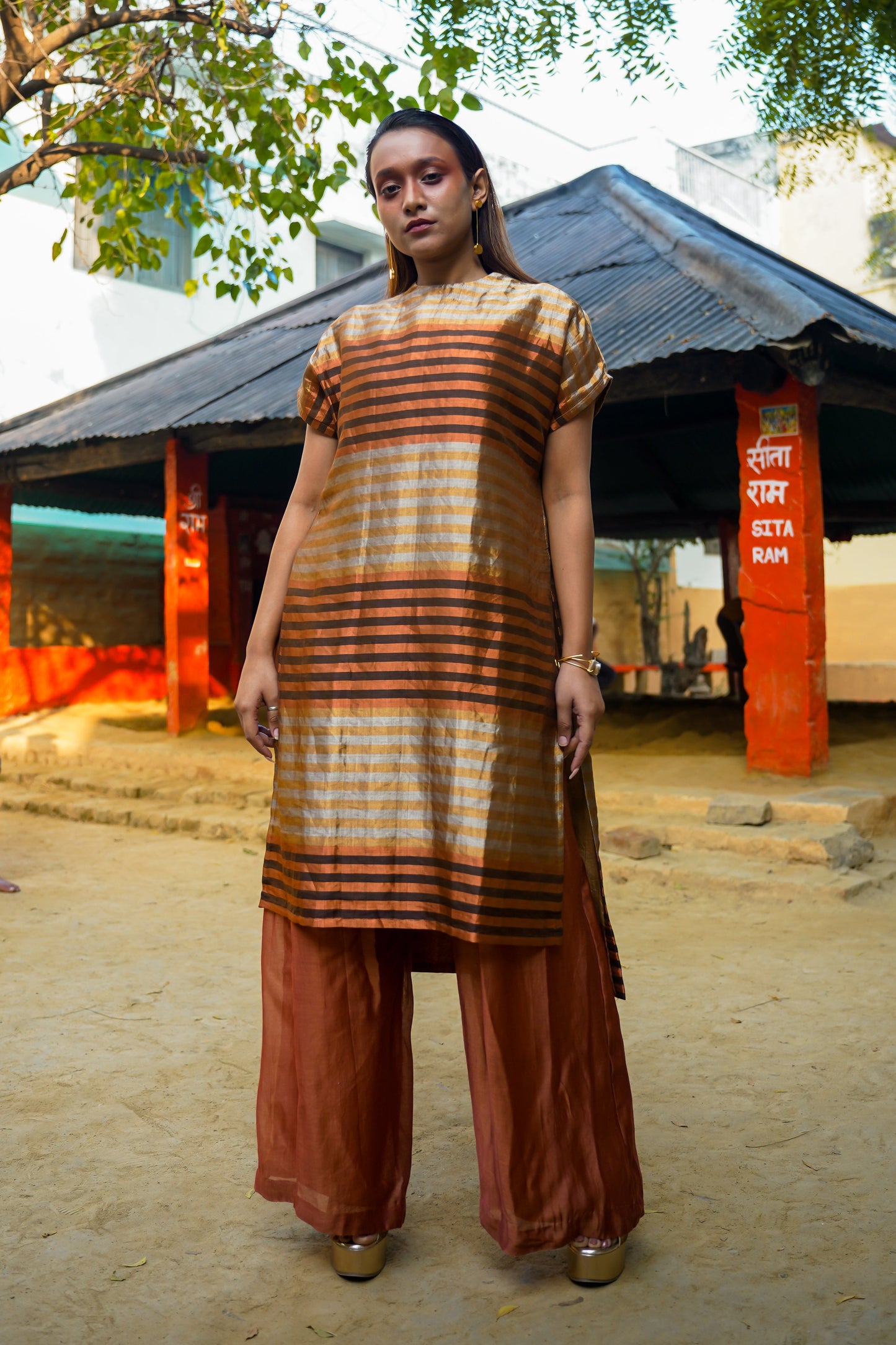 buy Drop Shoulder Kurta Set online