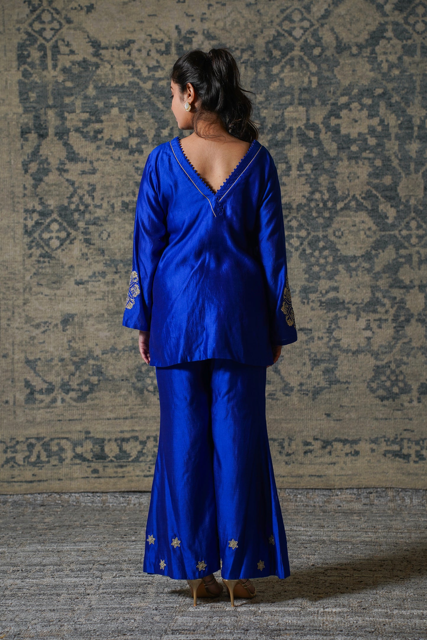 buy Blue Kurta Set Online
