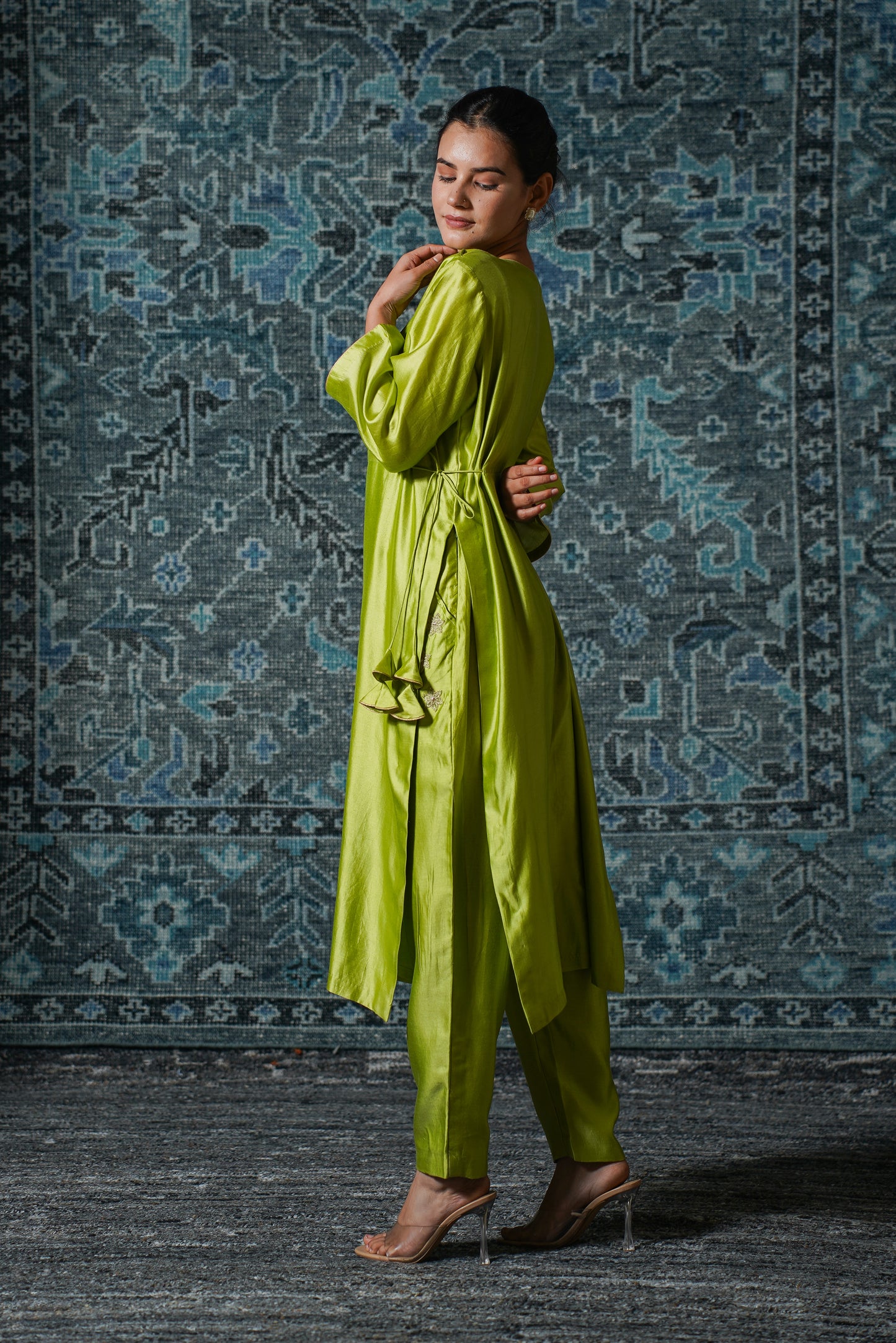 buy Green Kurta Set Online