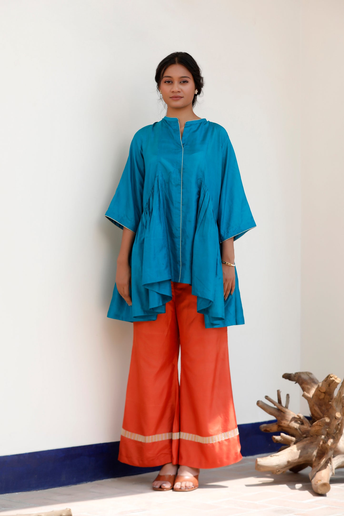Saaz Silk Pant