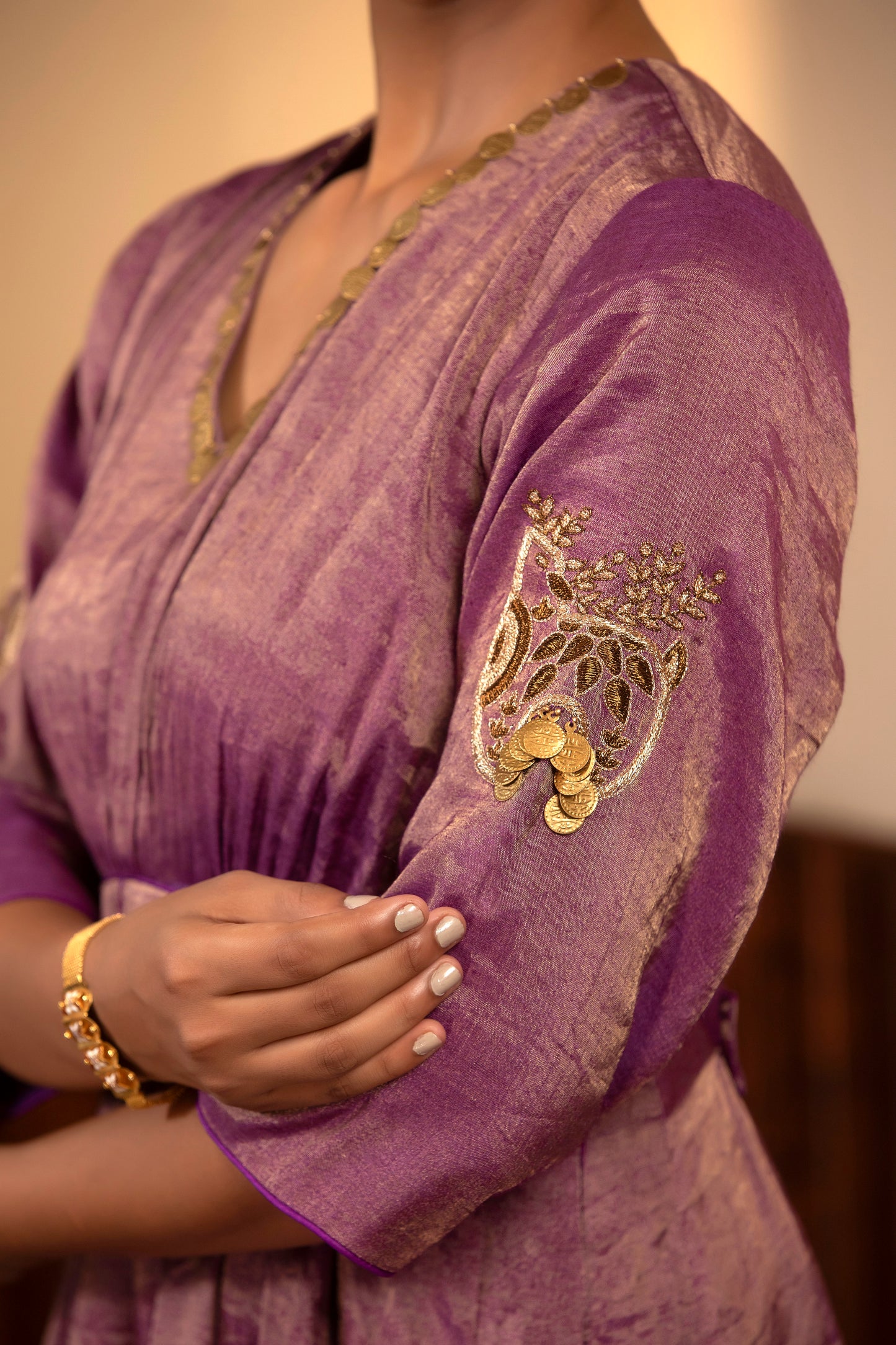 Parv - Purple Dress