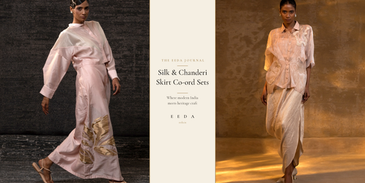 Silk and Chanderi Skirt Coord Sets — Where Modern India Meets Heritage Craft