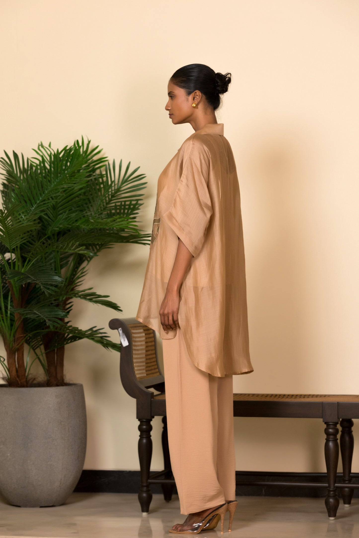 Designer indo western top in formal wear