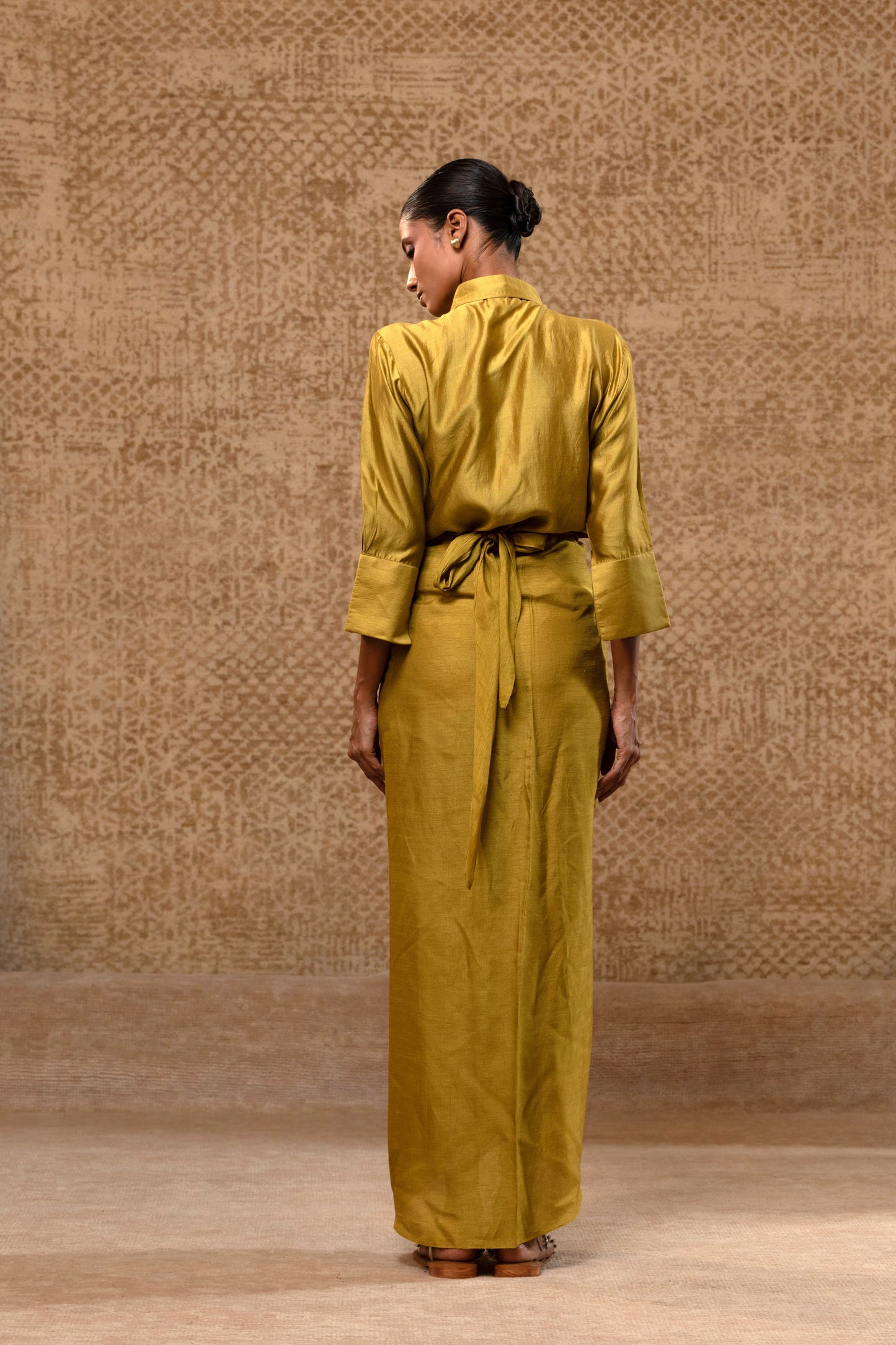 Diamond Yolk ShirtSet - Mustard