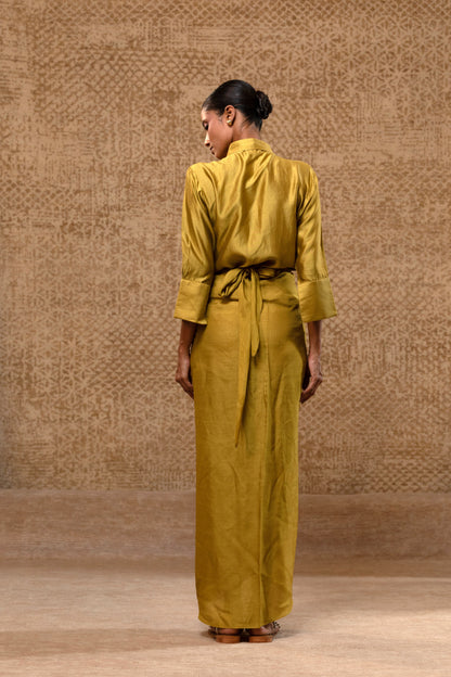 Diamond Yolk ShirtSet - Mustard