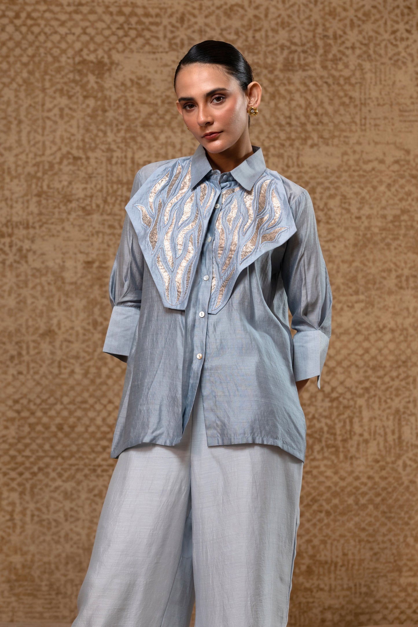 Diamond Yolk Shirt Only - Blue