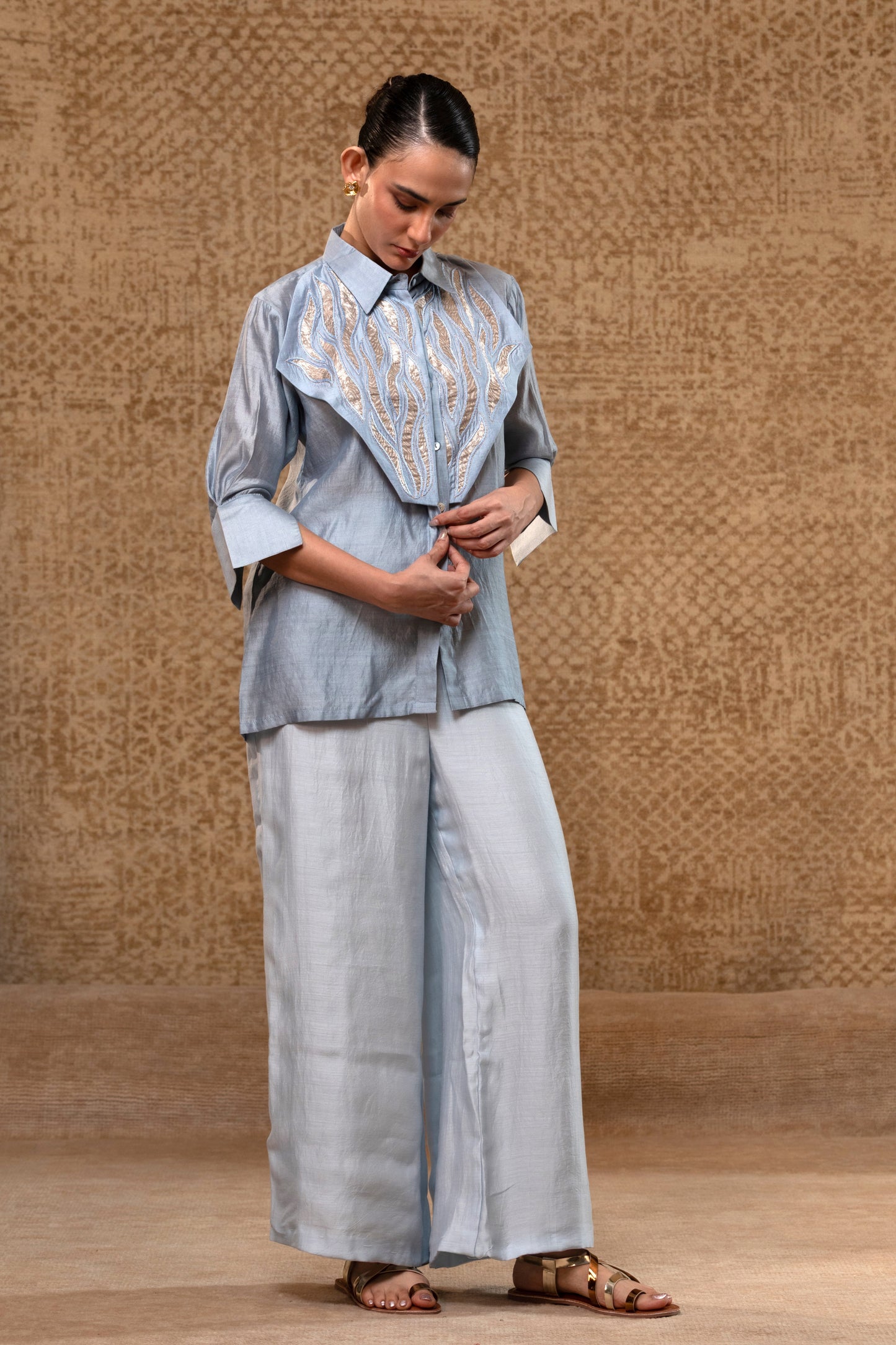 Diamond Yolk Shirt Only - Blue