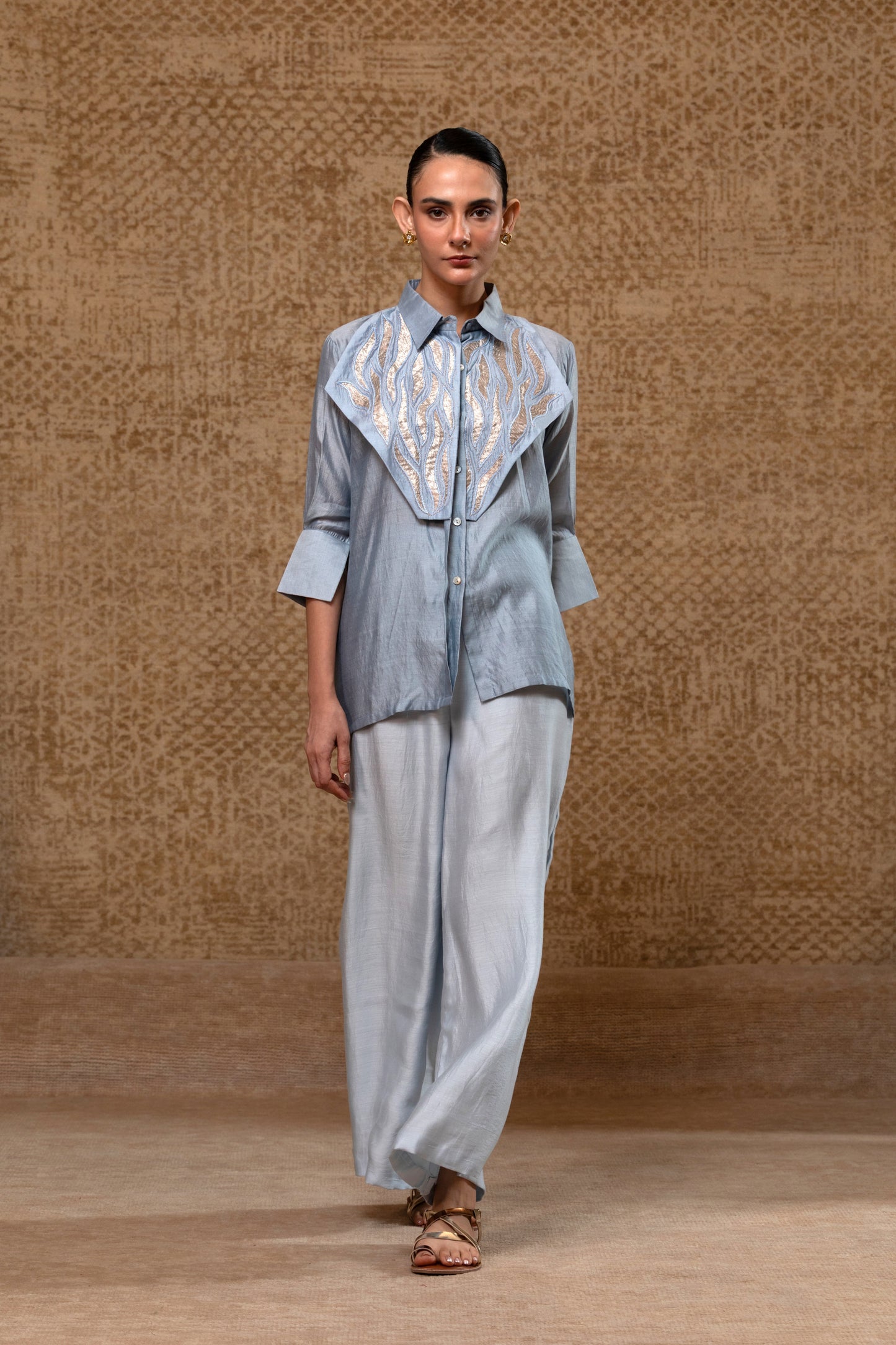 Diamond Yolk Shirt Only - Blue