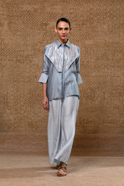 Diamond Yolk Shirt Only - Blue