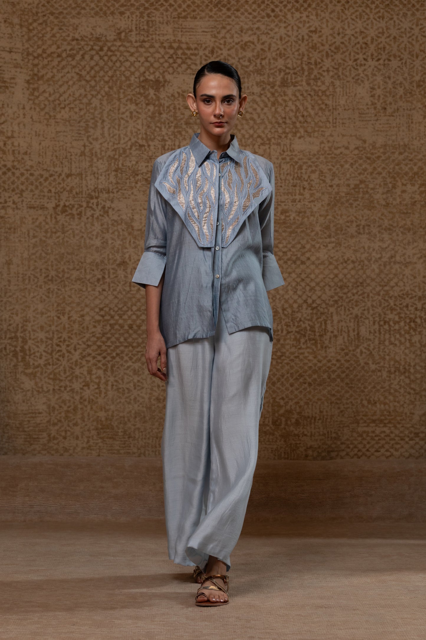 Diamond Yolk Shirt Only - Blue