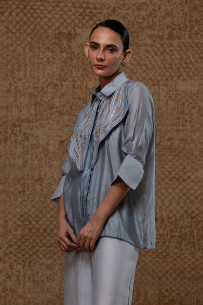 Diamond Yolk Shirt Only - Blue