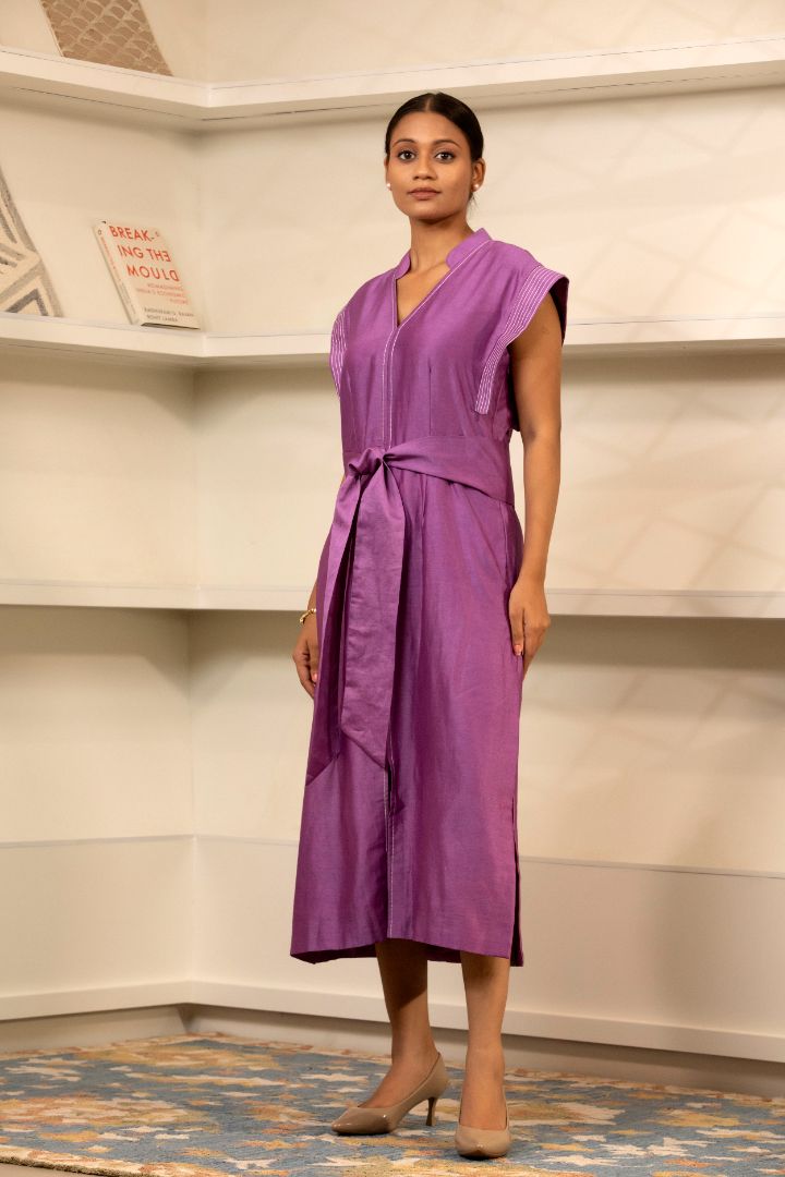 Grace Long Dress Purple