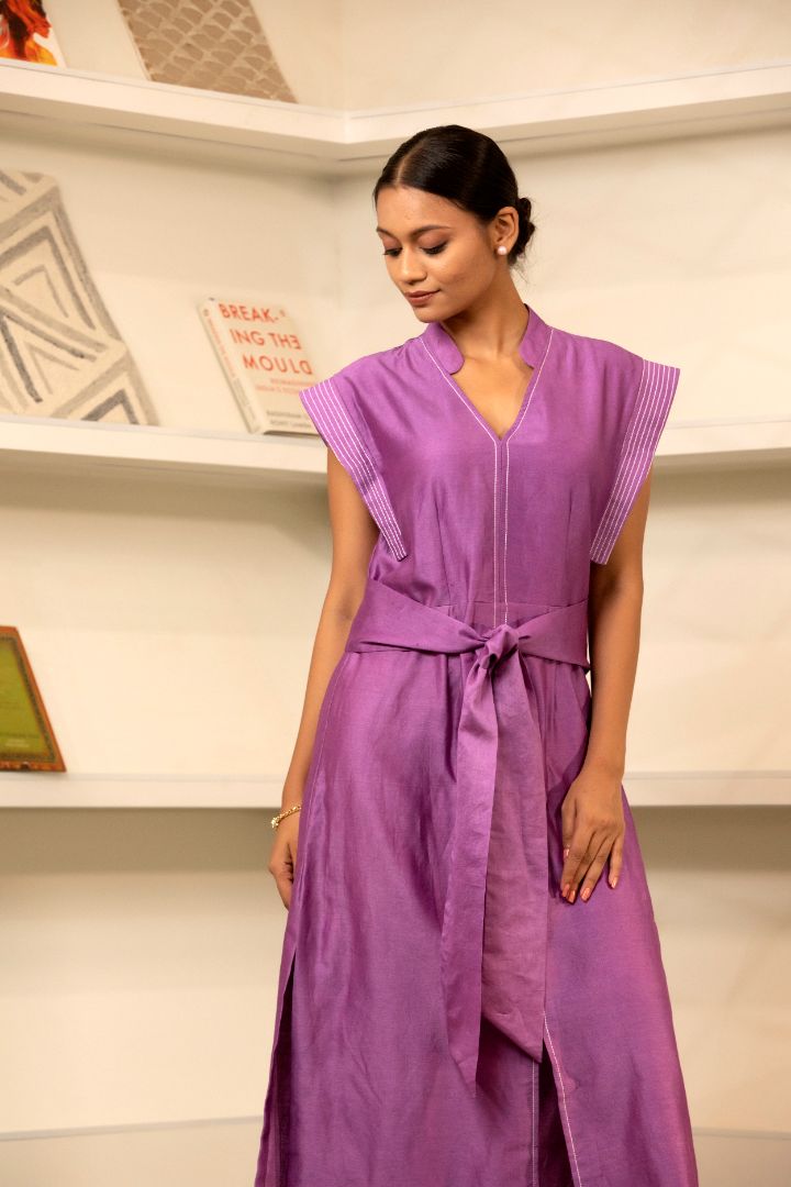 Grace Long Dress Purple