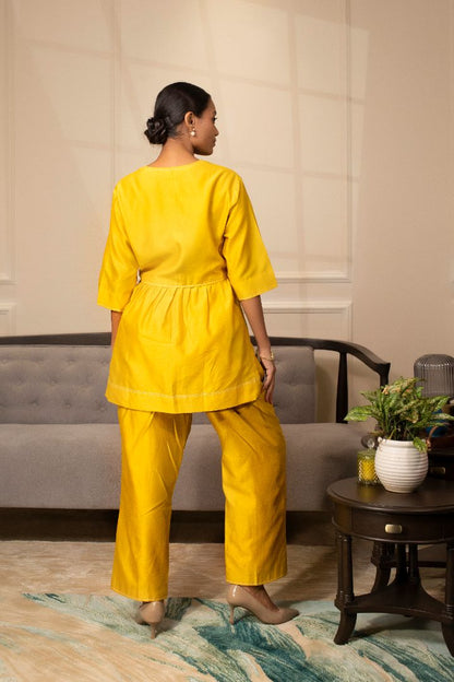 Grace A-Line Coord Set Yellow