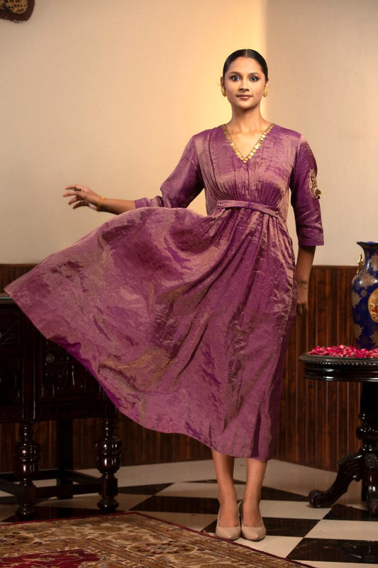 Parv - Purple Dress