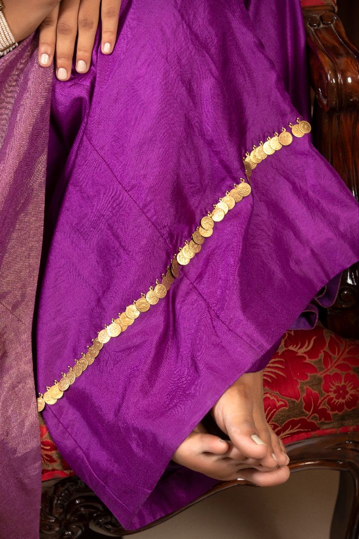 Parv - Purple Kurta Set