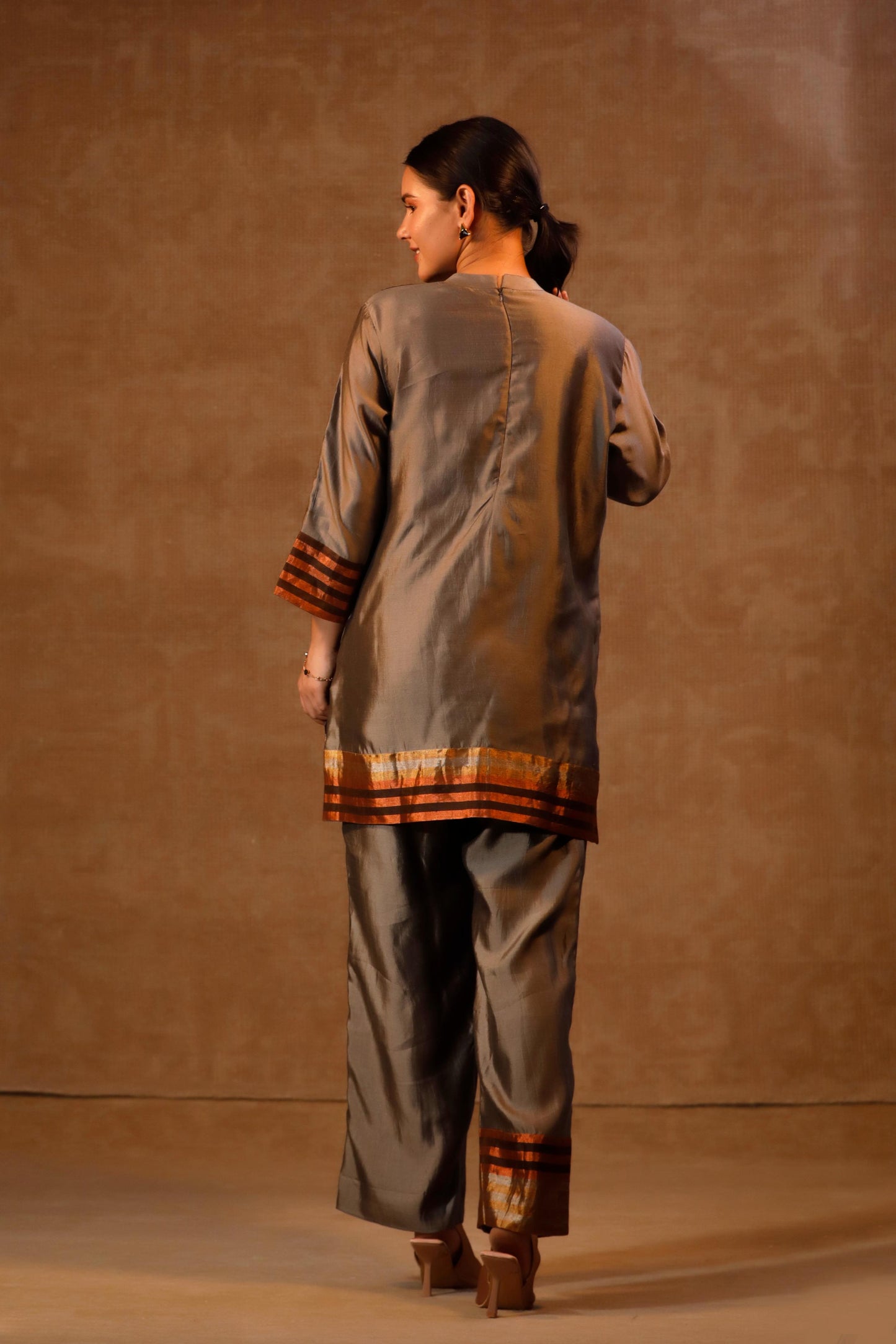 buy High Neck Kurta Set online