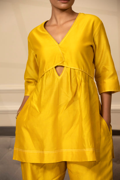 Grace A-Line Coord Set Yellow