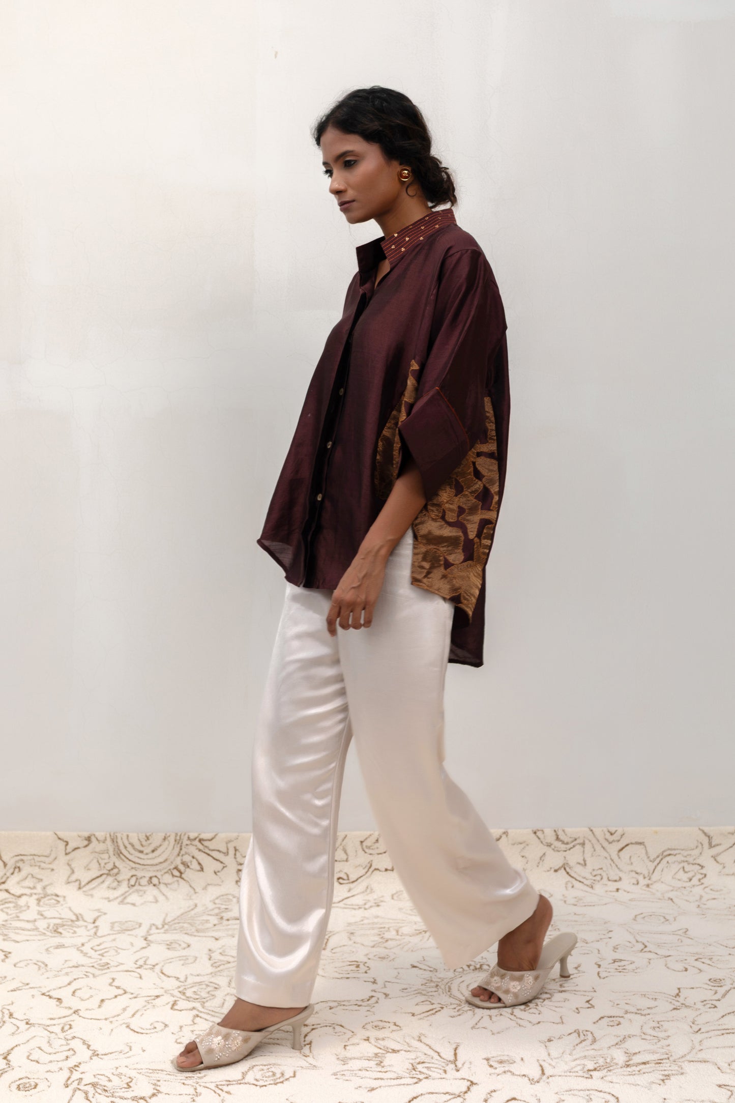 Eeda Varq Vine Shirt - Brown