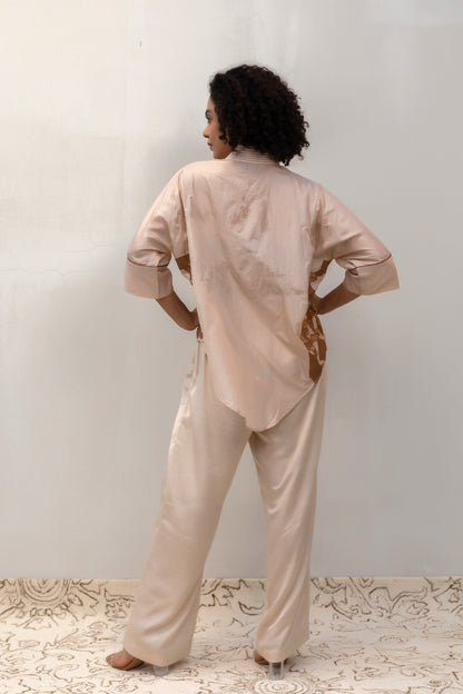 Eeda Varq Vine Shirt - Ivory