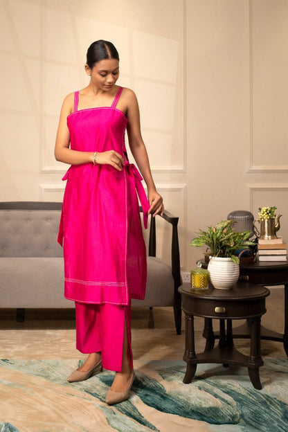 buy Pink Kurta Set Online