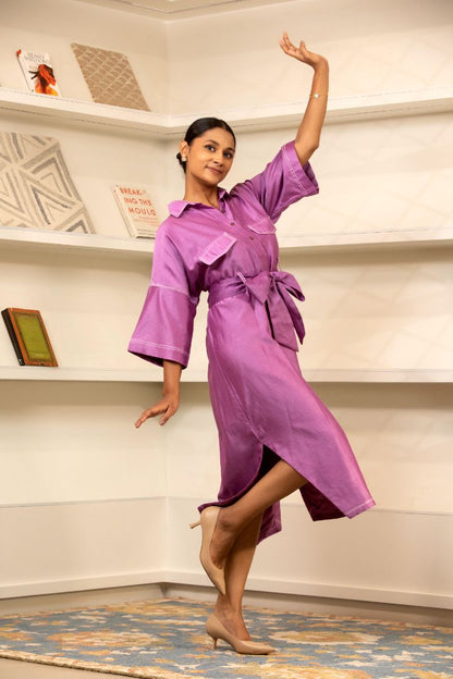 buy Purple Kaftan Dress Online