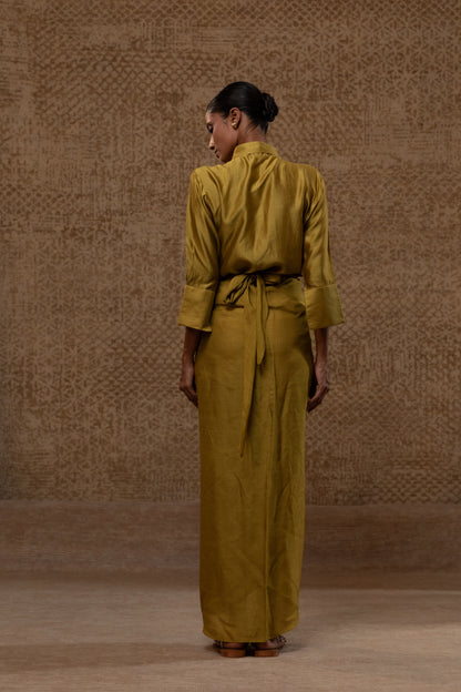 Diamond Yolk ShirtSet - Mustard