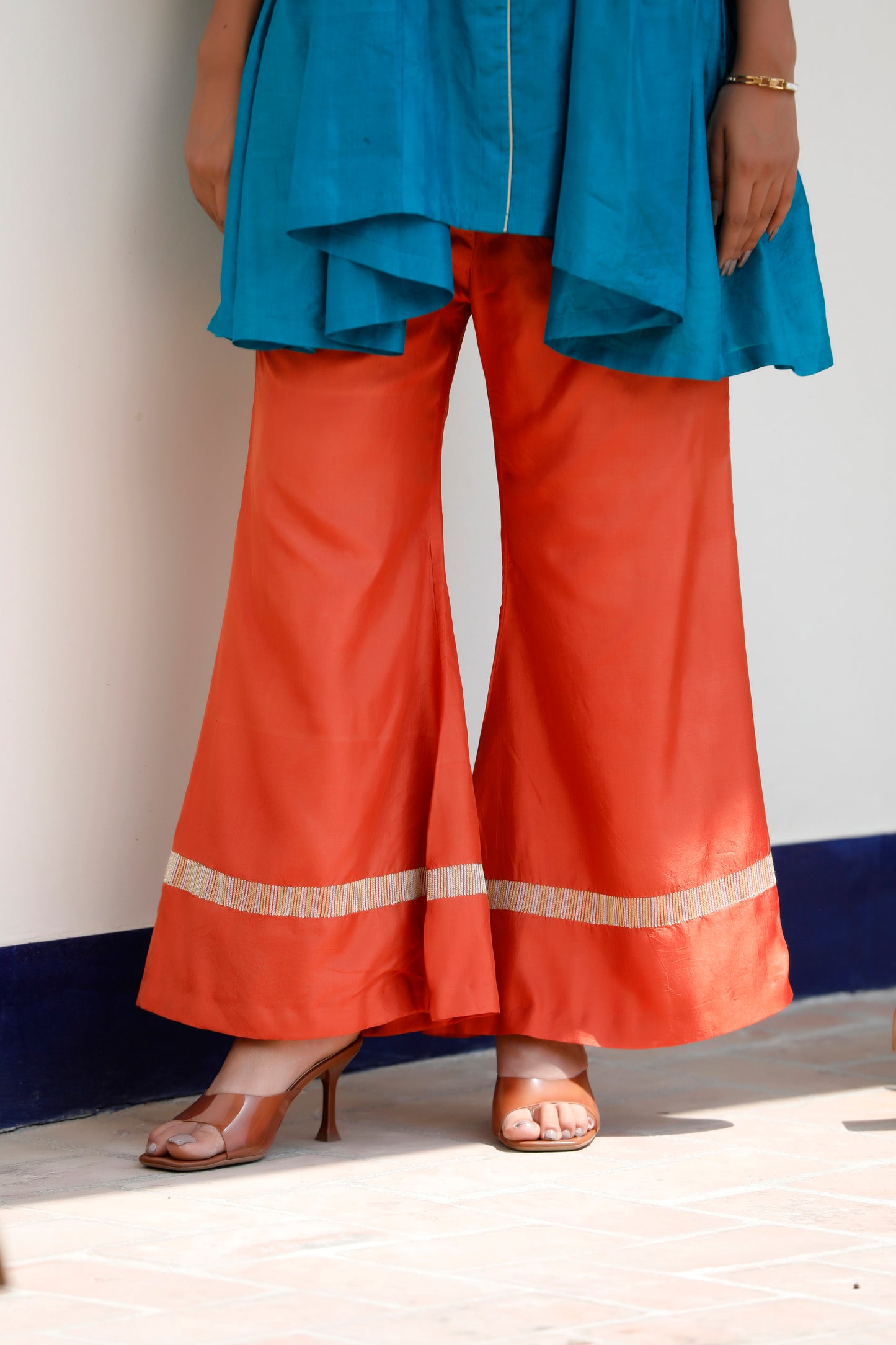 Saaz Silk Pant