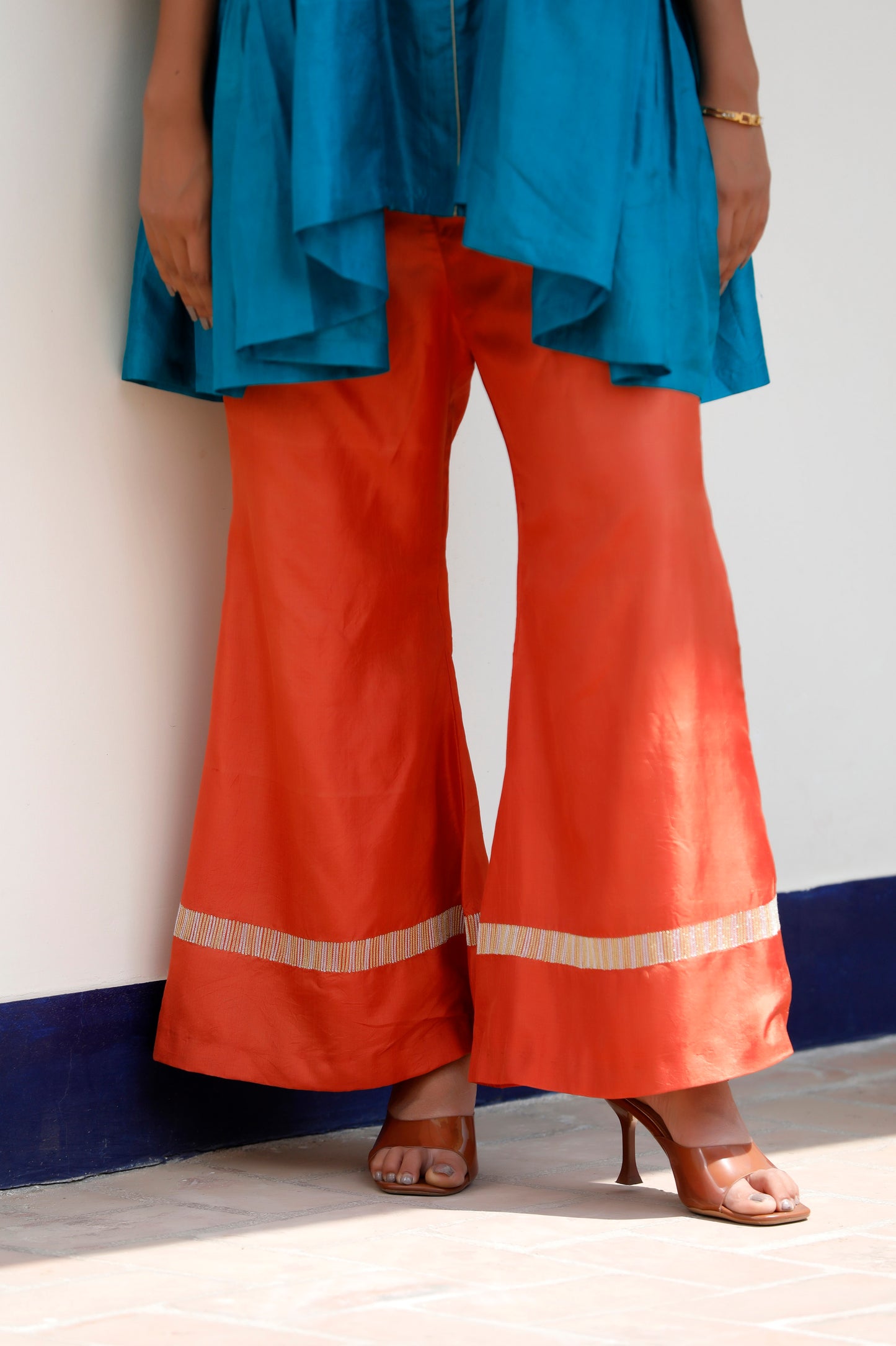 Saaz Silk Pant