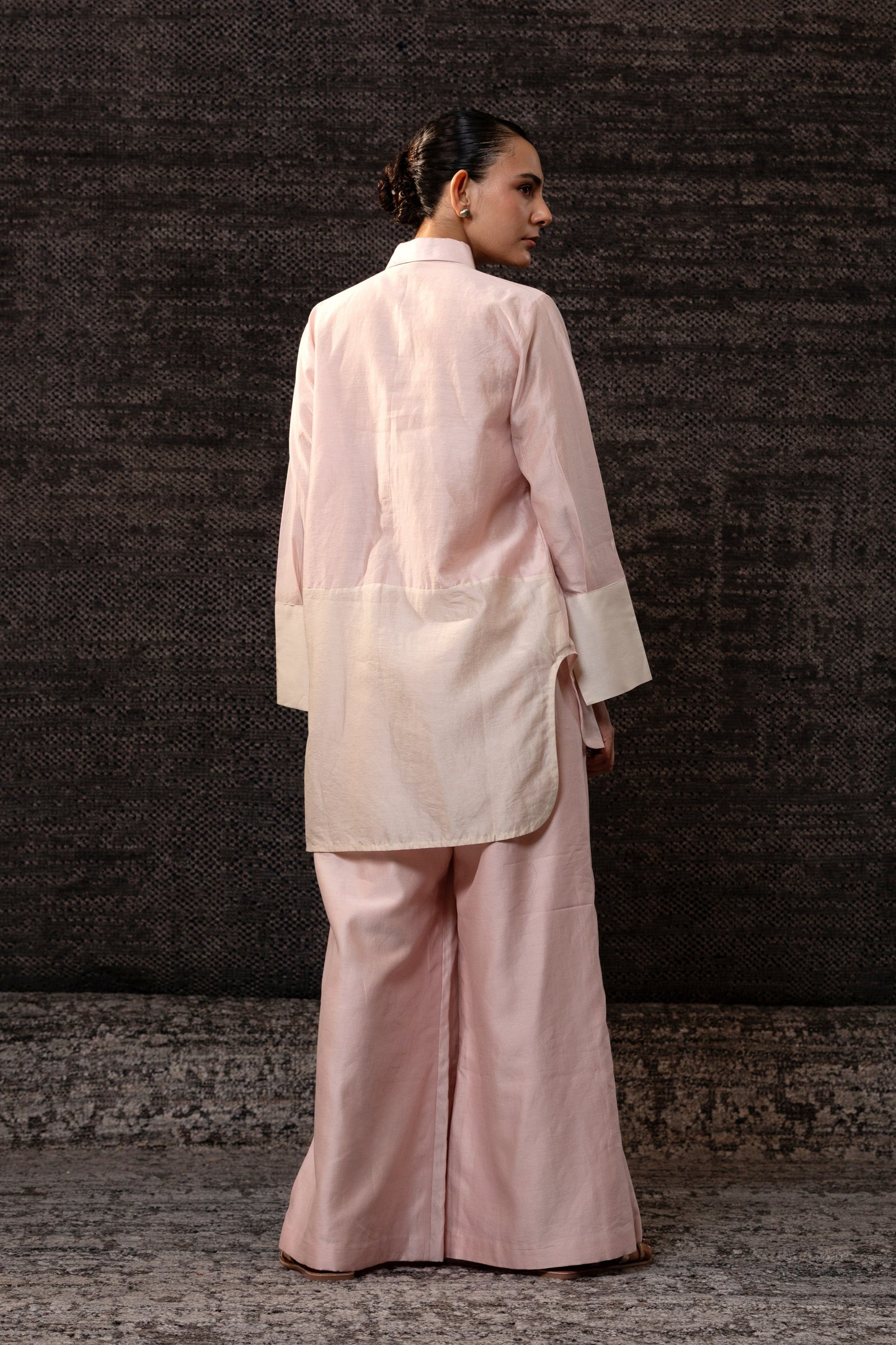 Gulnaar Leaf CoordSet - Blush