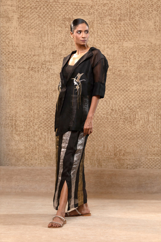 Tinka Jacket Set - Black