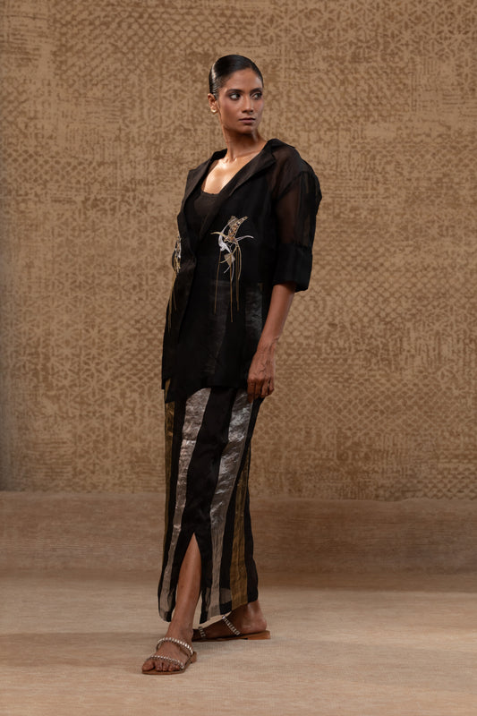 Tinka Jacket Set - Black