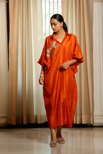 Tinka Rust Dress