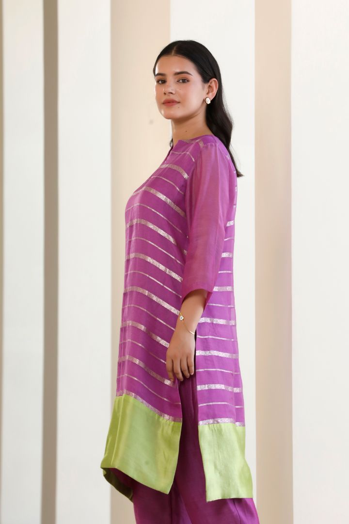 buy Purple Kurta Online